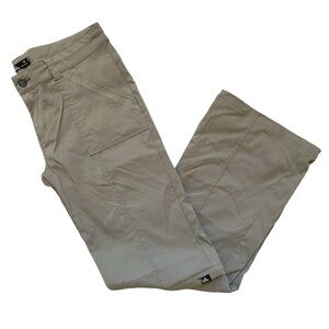 prAna Morgan Size 10 Regular Inseam khaki convertible pants. Style:‎ W4MORG113